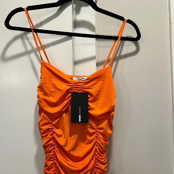 Fashion Nova Singapore Ruched Dress - Picture 10 of 12